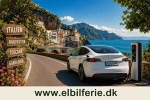 Elbilferie i Italien med opladning